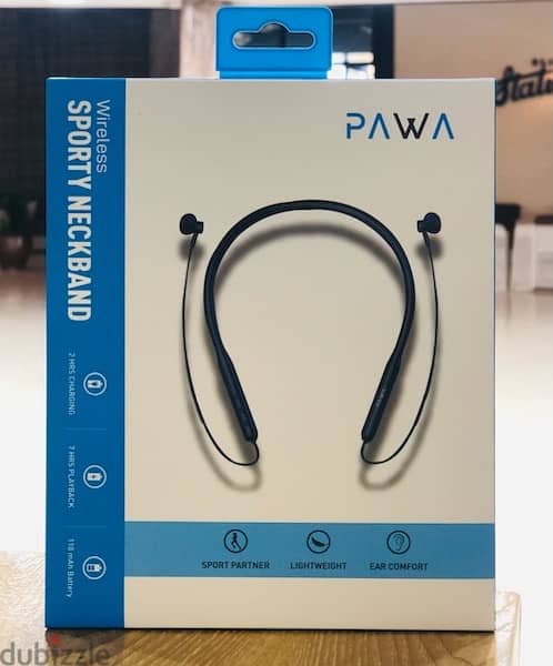 PAWA New Wireless Sporty Ear Neckband. +968 94077314 0