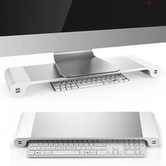 Monitor Stand Silver Specae Bar (BoxPacked)