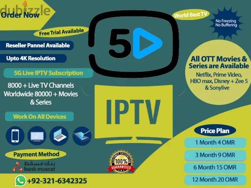 IP-TV Opplex & Starshare Available 21k Tv Channels 3