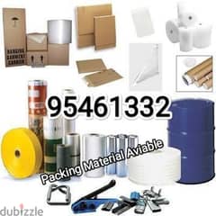 Boxe , Wrapping, Bubble Role, White&brown tape, Papers available