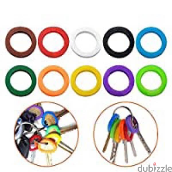 Colored key ring حلقات ملونة للمفتاح 1