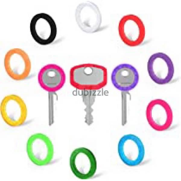 Colored key ring حلقات ملونة للمفتاح 2