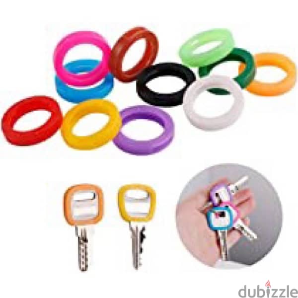 Colored key ring حلقات ملونة للمفتاح 3