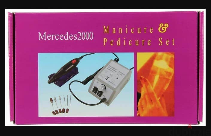 Manicure and Pedicure Set Beauty7 Sina Mercedes 2000  Nail Art Drill 1