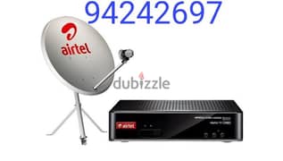 Airtel ArabSet Nileset DishTv fixing all satellite