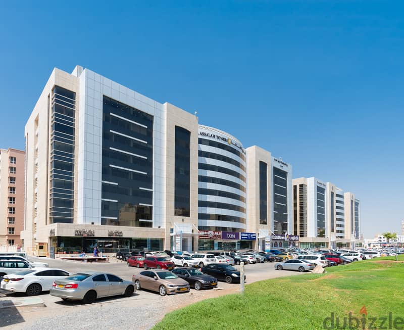 Ready to Move in, Premium Office space in Prime Location - Al Ghubrah 3