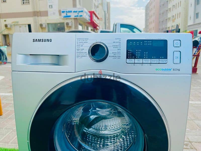 Samsung 8 kg washing machine In good condition for sale 5