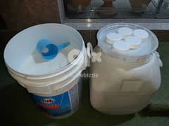 chlorine tablets and chlorine powder per kg 3 Rial 0