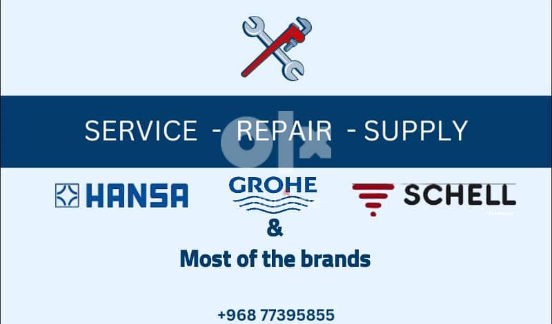 supply, Service and repair. . . grohe, Schell, Hansa. . etc 0