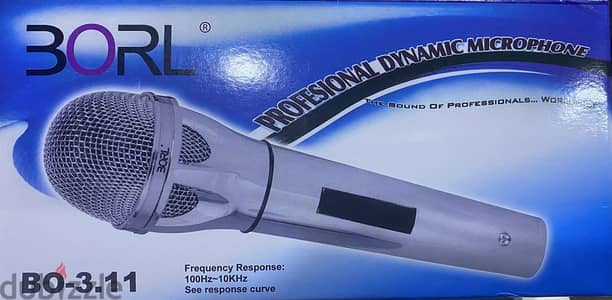 Borl Dynamic Microphone BO-311 (New Stock!)