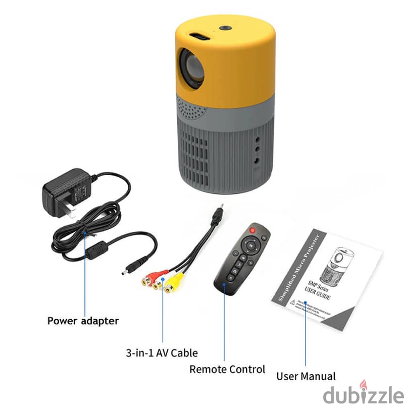 Borrego mini led yellow projector (New-Stock!) 0