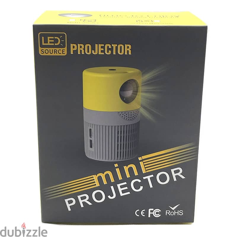 Borrego mini led yellow projector (New-Stock!) 2