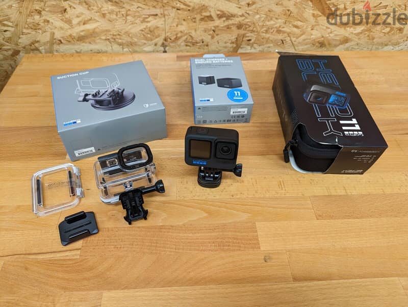 GoPro HERO11 Black Mini 5.7K UHD Action Camera with case. 0