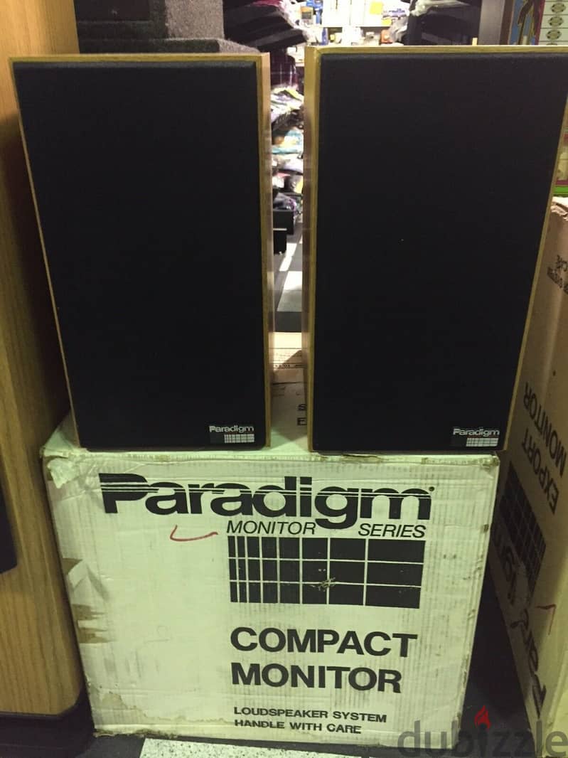 PARADIGM Compact Monitor Audiophile Stereo Performance Series SPEAKERS 1