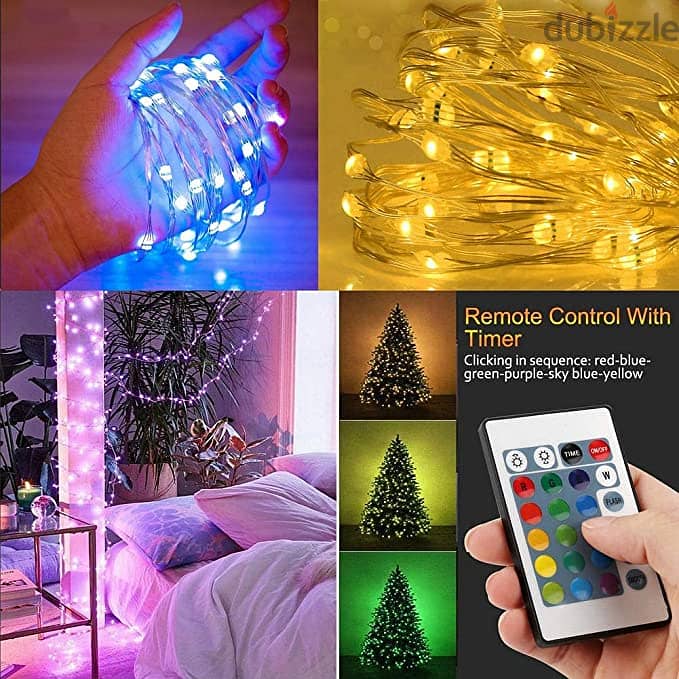 LED RGB Fairy strip Light for home decor ideas 7