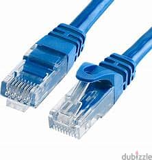 Cat-6 Cable fitted with RJ-45 Connector for Internet / wifi 1