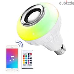New RGB Electric Bluetooth Speaker Bulb