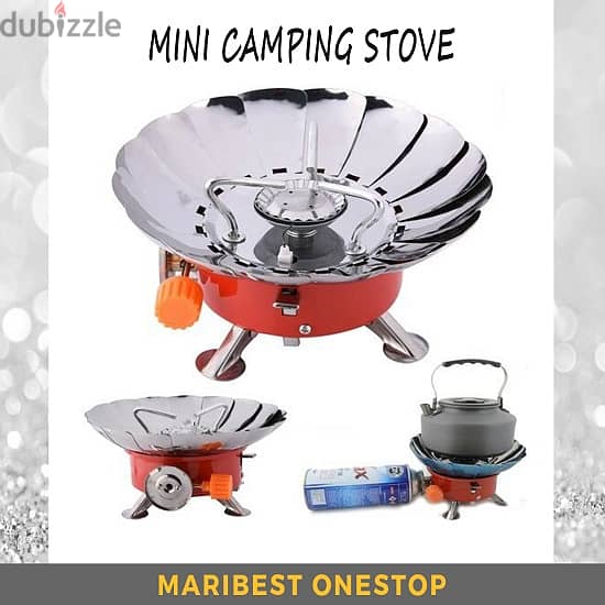 Outdoor Portable / Foldable Camping Gas Stove 2