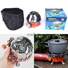 Outdoor Portable / Foldable Camping Gas Stove 5