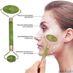 Natural Double Massage Jade Facial Rollers