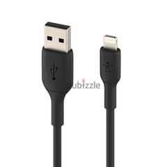 Belkin Boost Charge lightning to USB-A Cable BLK 1M (BoxPacked) 0