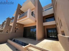 4 + 1 BR Brand New Townhouse with Rooftop Pool in Muscat Hills 0