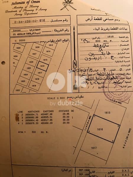 للبيع اراضي شبك ومتفرقه في ديل ال عبدالسلام 2