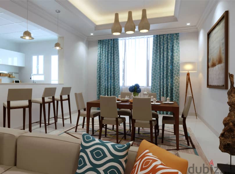 Qurum PDO Owner Direct New Furnished 2BedR 3BathR 133M² Apartments 2
