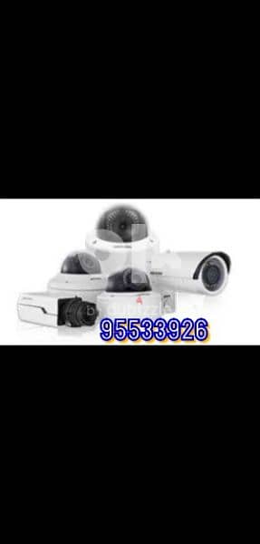 CCTV camera technician selling Hikvision HD turbo 1080p  Ip camera HD