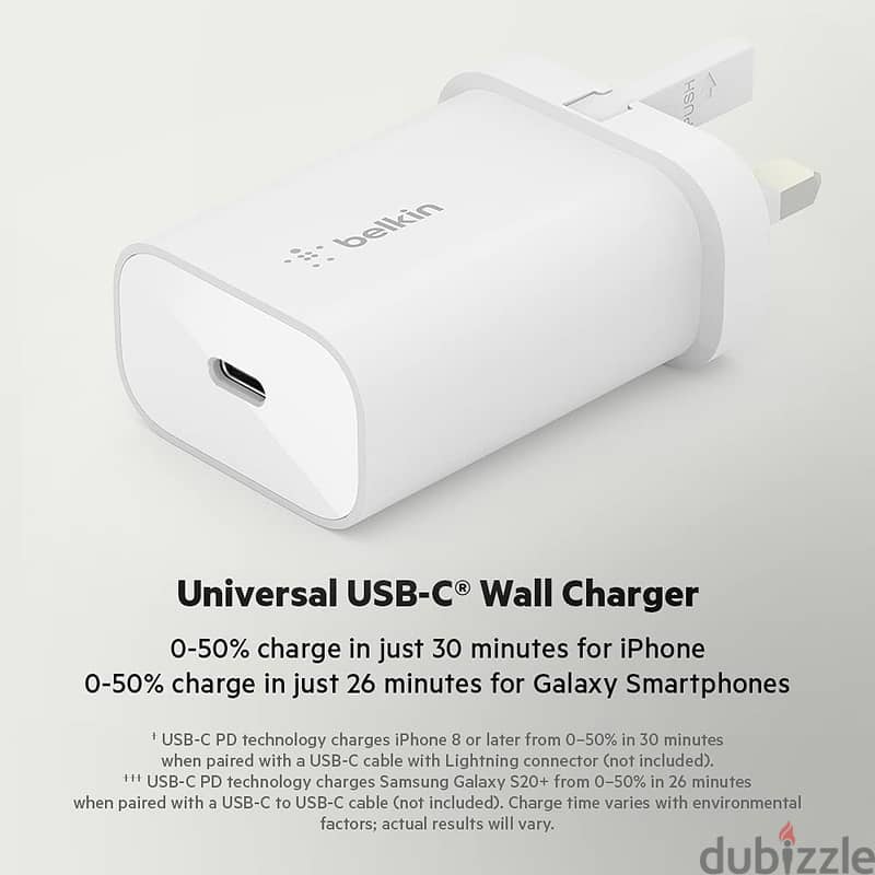 Belkin Boost Charge Wall charger with pps-25w (BoxPack) 2