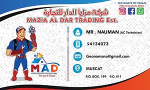 Home services air conditioner Muscat