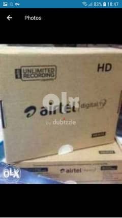 airtel HD box new