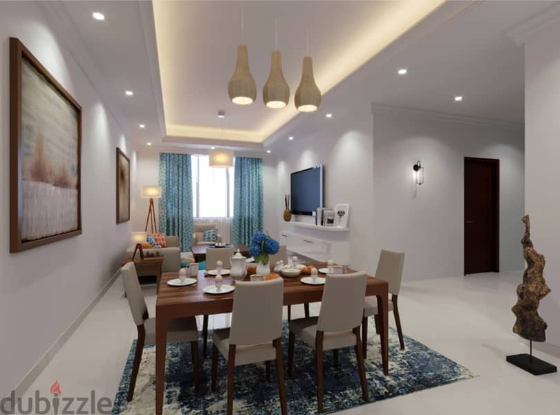 Qurum Heights Owner Direct New Furnished 2BedR 3BathR 138M² Apartments 1