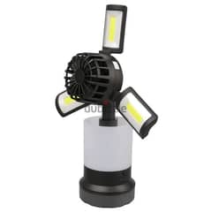 Lifestyle Porodo 3 In 1Ambient light Lamp Cooling Fan (BoxPack)