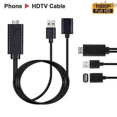 Lightning HDTV Cable G01 IPhone to HDMI Mix (New Stock!) 0