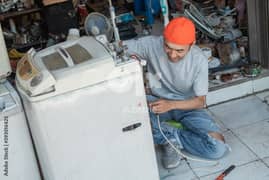 AC service Washing Machine repair fixing  electrician plumber painter