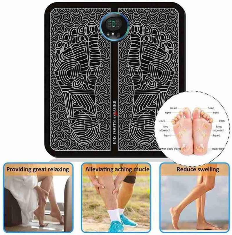 EMS Foot Massager Electric Muscle Stimulation MA-86 (Box-Pack) 2