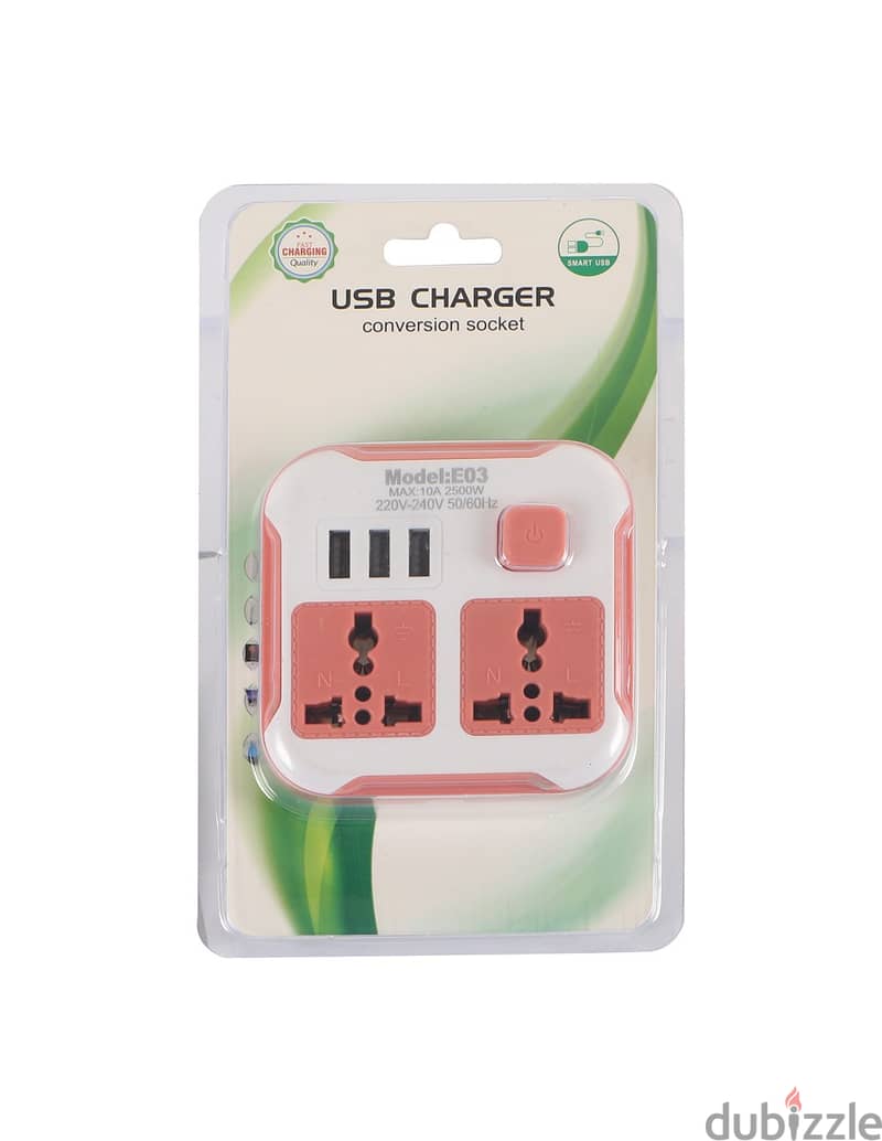 Saffron USB Socket Adapter E03 (BoxPack) 2