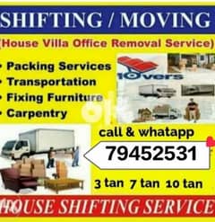 Home moving company and transport services