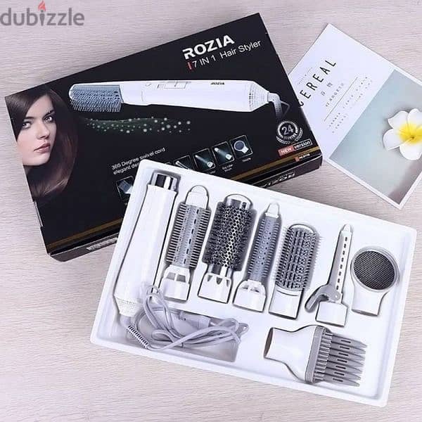 Rozia 7 in 1 Hair Styler HC8110 (BoxPacked) 2