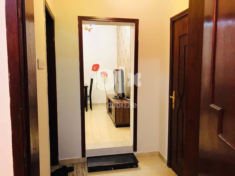 fully furnished 1BHK flat for rent al azaiba naer al meera hyper marke 4