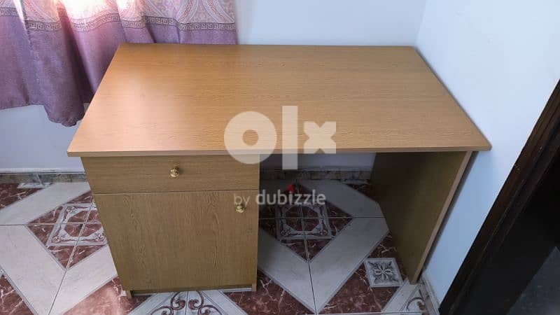 study Table good condition, not ready made. build in carpentry w shop. 1