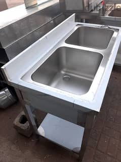steel sink table hood 0