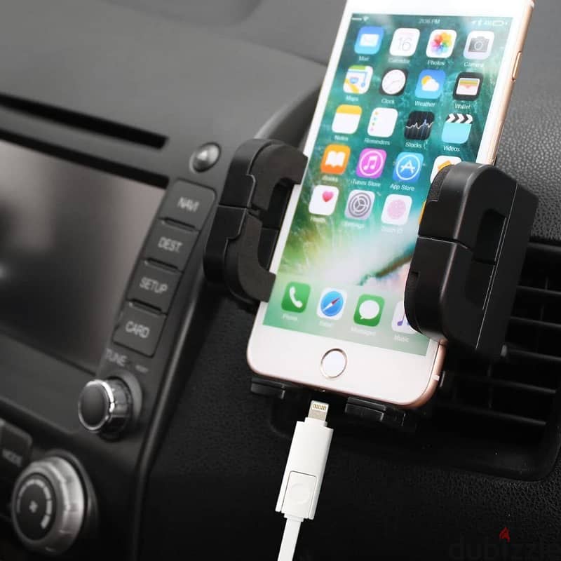 Universal Car Mount Mobile Phone Holder, Black 1