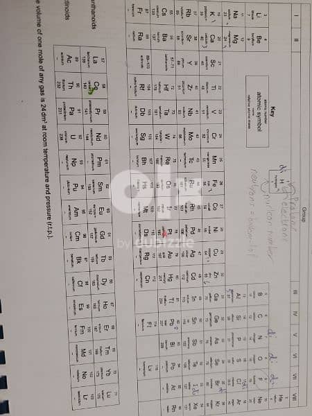 IGCSE CHEMISTRY PASTPAPER BOOKLET 7