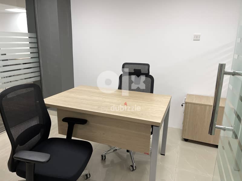 Furnished office For Rent in Business Center 2