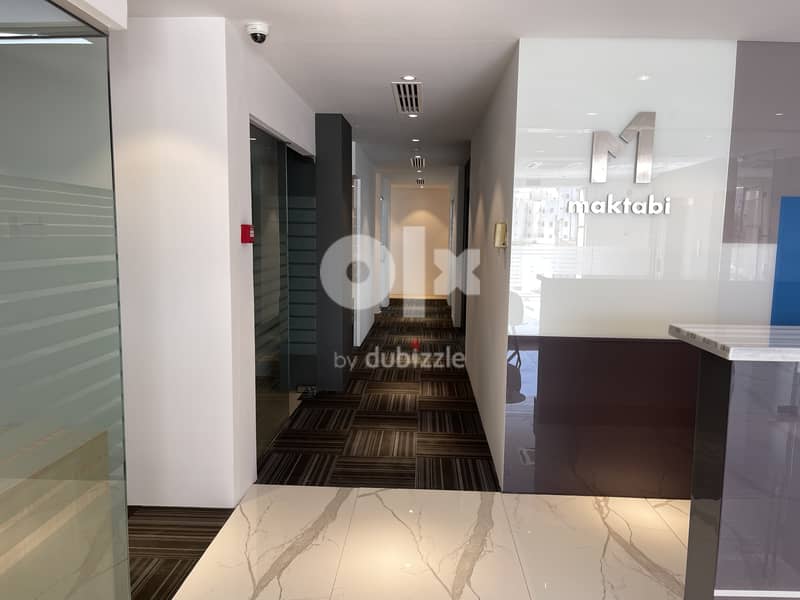 Furnished office For Rent in Business Center 7