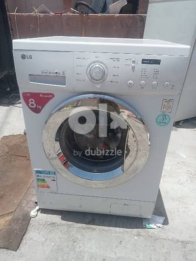 LG 8 kg automatic washing machine