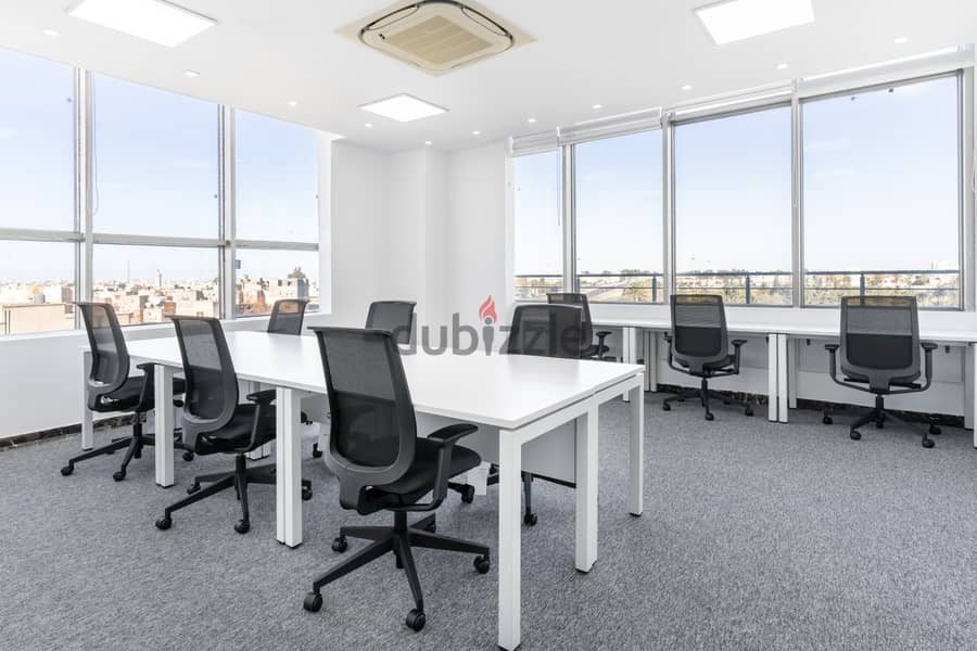 All-inclusive access to professional office space for 5 persons in MUS 0