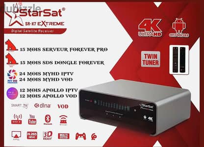 StarSat sr x7 4K Android